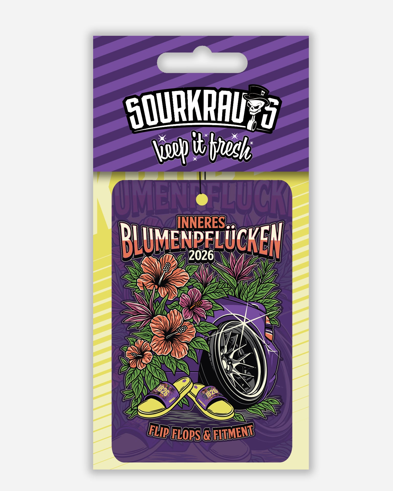 PRE ORDER: Air freshener Inneres Blumenpfücken 2026