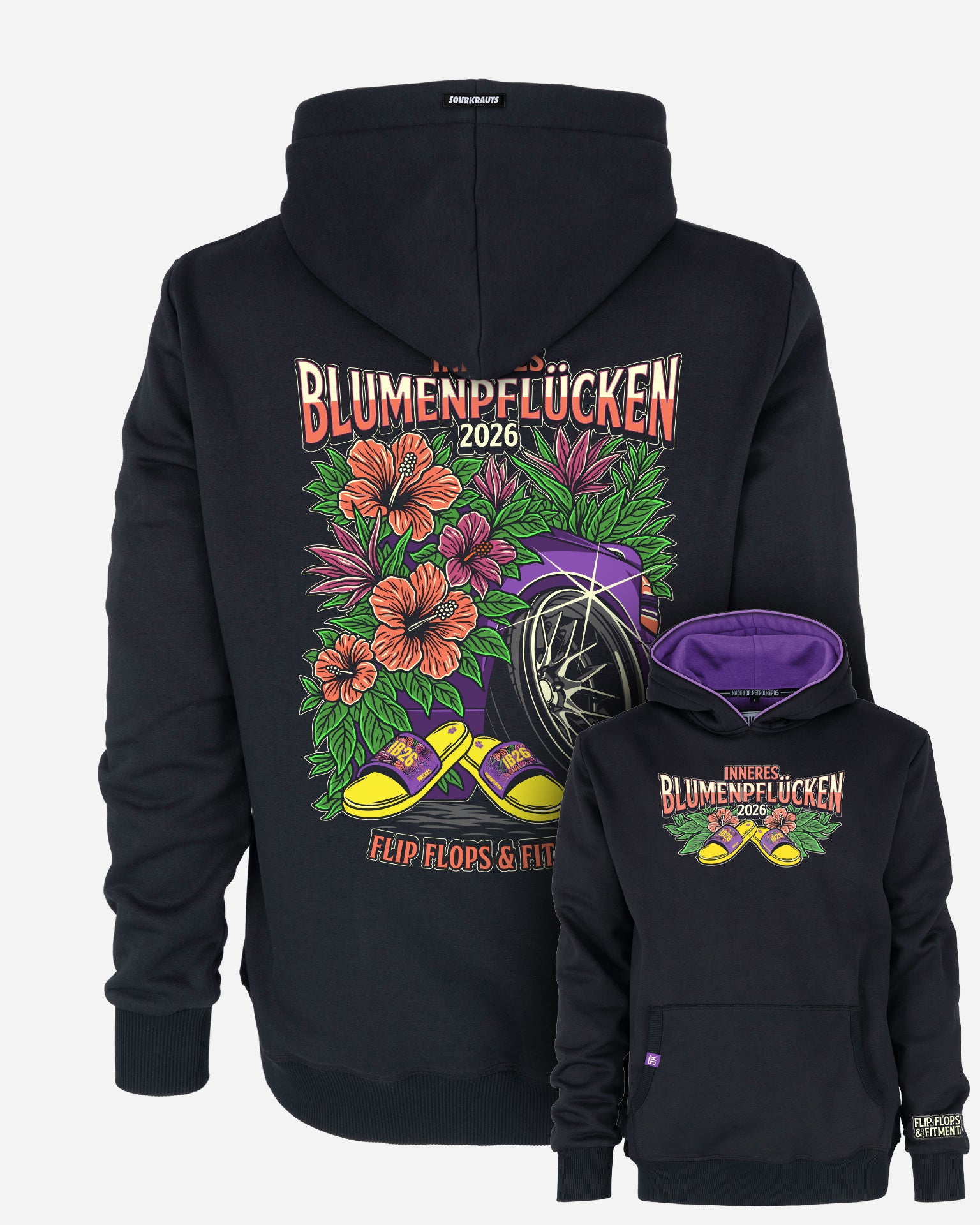PRE ORDER: LIMITED Hoodie | Inneres Blumenpflücken 2026